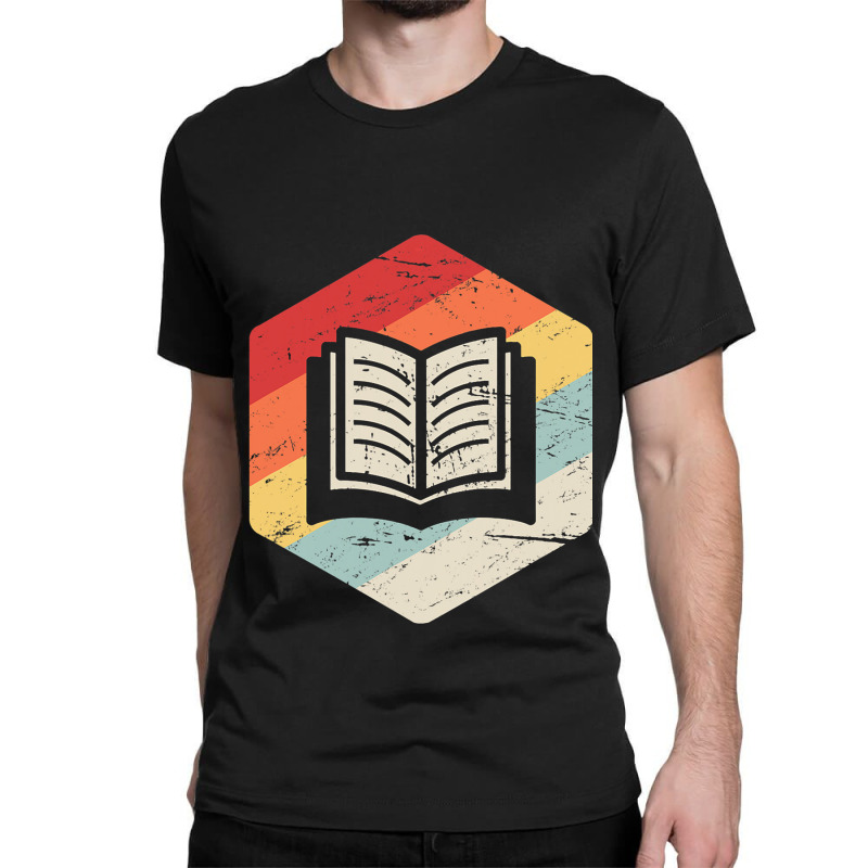 Retro Vintage Poet Book Lover English Teacher Nove Classic T-shirt by JanisLeftwich | Artistshot