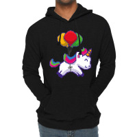 Pixel Art Unicorn Lightweight Hoodie | Artistshot