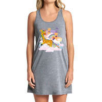 Rainbow Magical Girafficorn Africa Animal Giraffe  Tank Dress | Artistshot