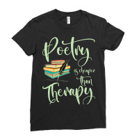 Poetry Enthusiast Book Literature Writer Novelist  Ladies Fitted T-shirt | Artistshot