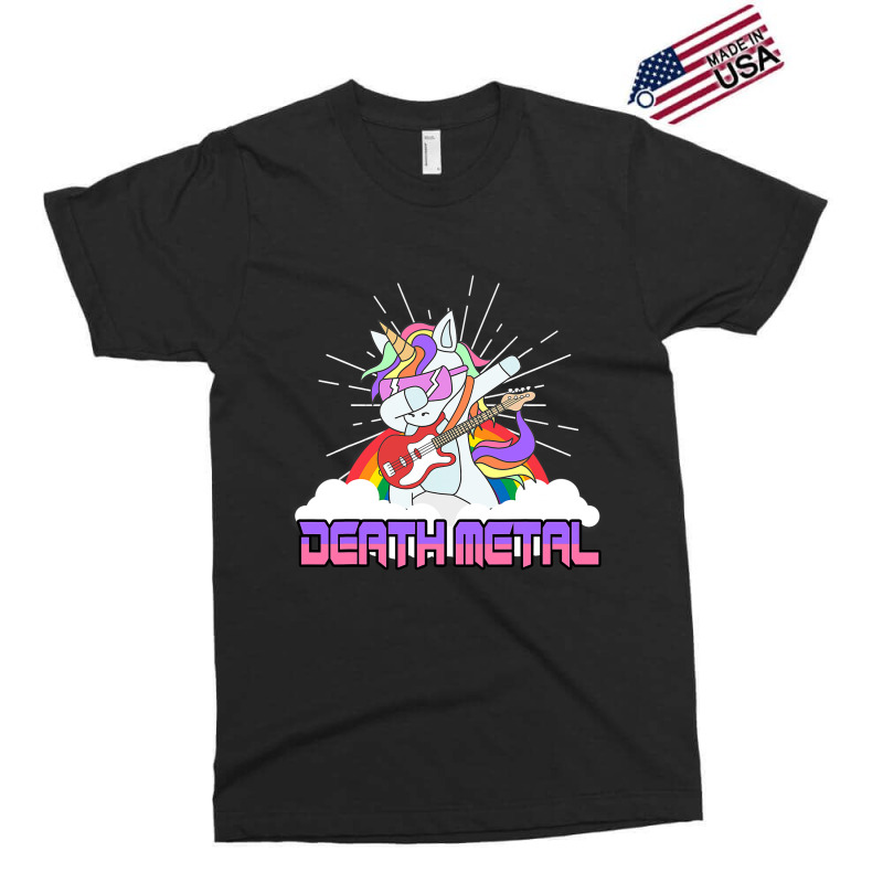 Rock Music Deat Metal Metal Unicorn Musician Guita Exclusive T-shirt | Artistshot