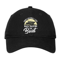 Boat Captain Motorboat Boating Sailing Sailor Boat Adjustable Cap | Artistshot