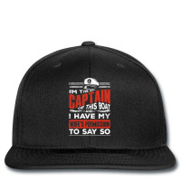 Boat Captain Motorboat Boating Sailing Sailor Boat Printed Hat | Artistshot