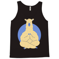 Llama Meditating T  Shirt Llama Meditating A Llama In A Yoga Pose Yoga Tank Top | Artistshot