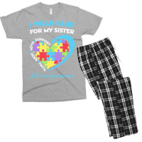 Autism Sister T  Shirt Autism Sister T  Shirt Men's T-shirt Pajama Set | Artistshot