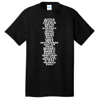 Phonetic Alphabet Basic T-shirt | Artistshot