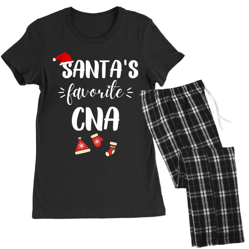 Santas Favorite Cna Certified Nursing Assistant Ch Women's Pajamas Set by SweetCurl | Artistshot