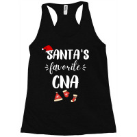 Santas Favorite Cna Certified Nursing Assistant Ch Racerback Tank | Artistshot