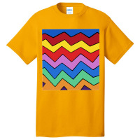 Color Zigzag Basic T-shirt | Artistshot