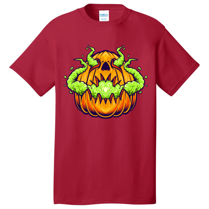 Pumpkins Vape Halloween Basic T-shirt | Artistshot