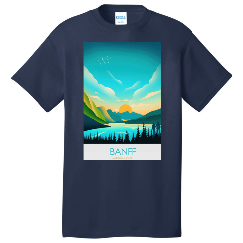 Banff National Park Basic T-shirt by Jamesoney | Artistshot