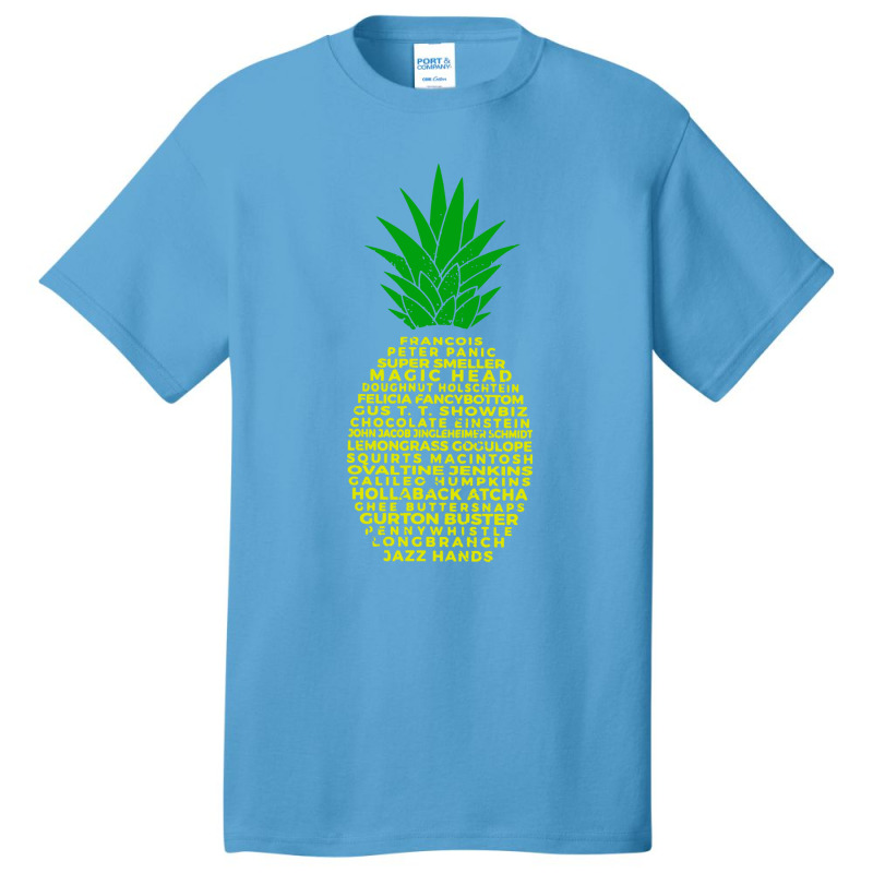 Pineapple Basic T-shirt by Mom tees | Artistshot