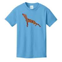 Profile Of A Brindle Mixed Br Basic Youth T-shirt | Artistshot