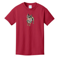 Cute Small Mixed Breed Dog Sticking Ou Basic Youth T-shirt | Artistshot