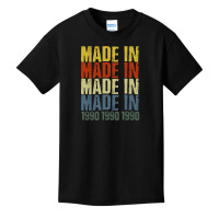 Made In 1990 Basic Youth T-shirt | Artistshot