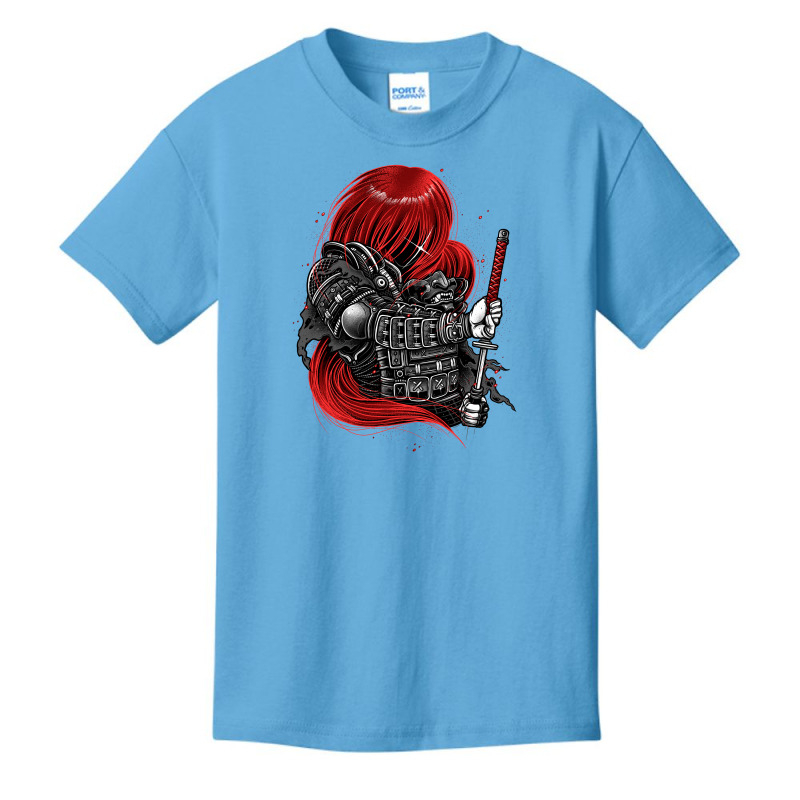 Broken Samurai Basic Youth T-shirt by glitchygorilla | Artistshot