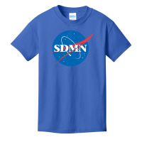 Sdmn Space Print Basic Youth T-shirt | Artistshot