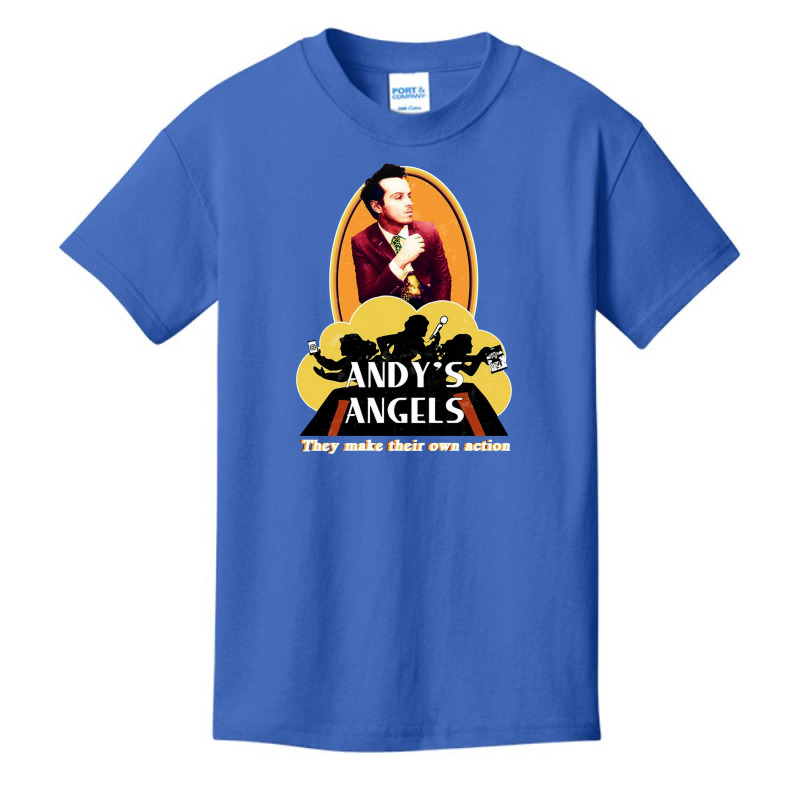 Andy's Angels Basic Youth T-shirt by Leona Art | Artistshot