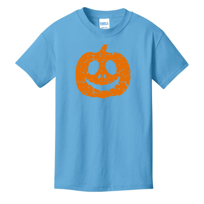 Pumpkin Vintage Smile Basic Youth T-shirt by Qudkin | Artistshot