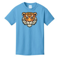 Tiger Head Vector Basic Youth T-shirt | Artistshot