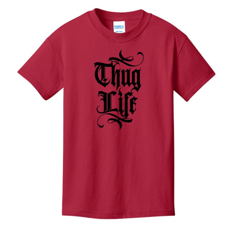 Thug Life Basic Youth T-shirt by tiococacola | Artistshot