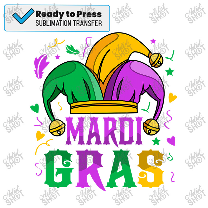 mardi gras t shirt transfers