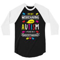 Autism T  Shirt Autism Awarenes Cute 3/4 Sleeve Shirt | Artistshot