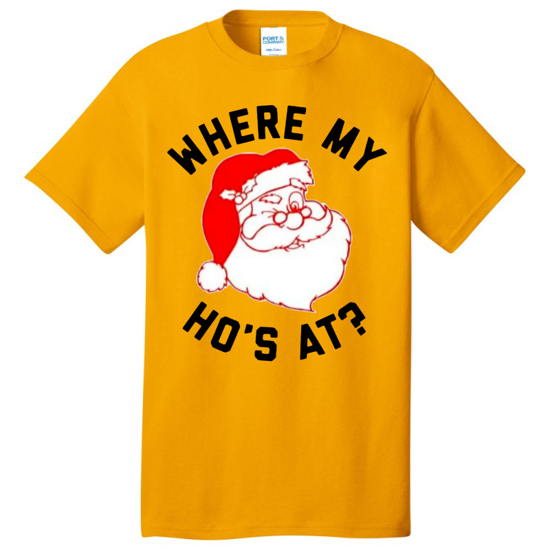 Ho Ho Ho Christmas Basic T-shirt | Artistshot