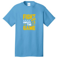 Fight And Complete The Game Basic T-shirt | Artistshot