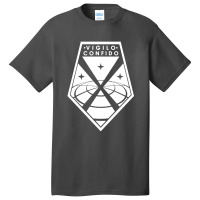 Vigilo Confido Xcom Basic T-shirt | Artistshot