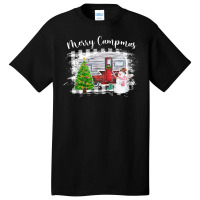 Merry Campmas Basic T-shirt | Artistshot