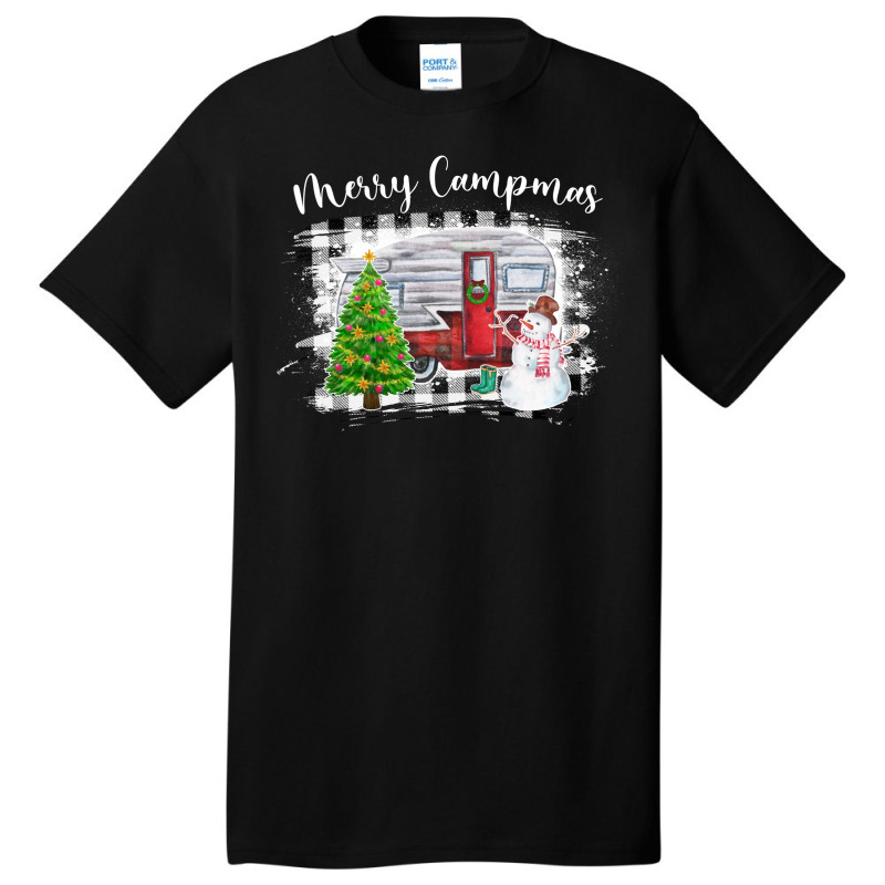 Merry Campmas Basic T-shirt | Artistshot