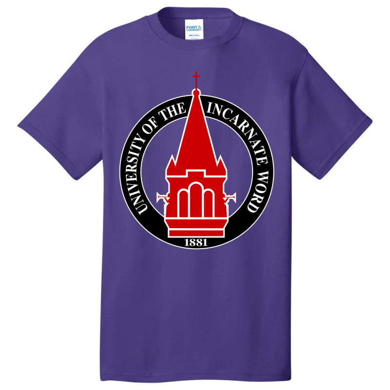 University Of Incarnate Word Basic T-shirt by khubaib | Artistshot