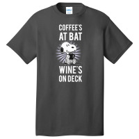 Coffee At Bat Basic T-shirt | Artistshot