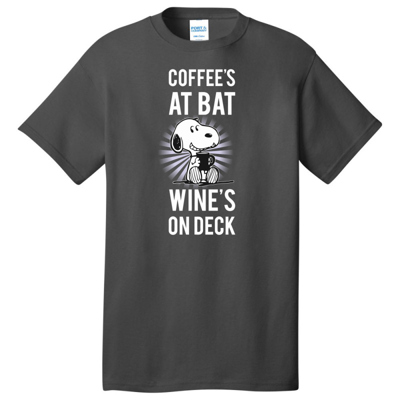 Coffee At Bat Basic T-shirt | Artistshot