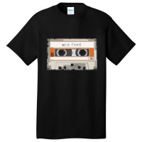 Look C90 Cassette Mix Tape Basic T-shirt | Artistshot