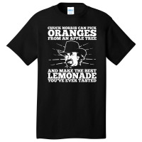 Chuck Norris Can Pick Oranges From An Apple Tree Basic T-shirt | Artistshot