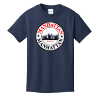 Manhattan City Basic Youth T-shirt | Artistshot