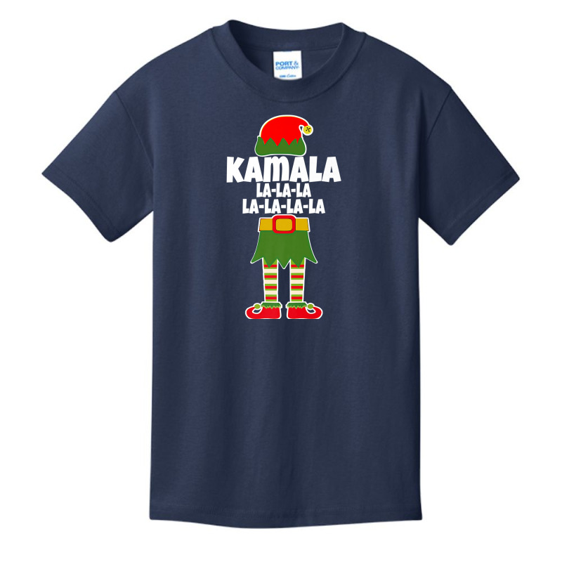 Kamala La La La Elf Christmas Holiday Basic Youth T-shirt | Artistshot