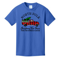 North Pole Christmas Tree Basic Youth T-shirt | Artistshot