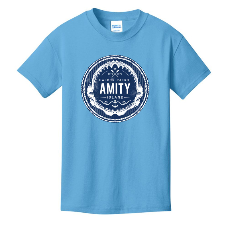 Amity Island Harbor Patrol Basic Youth T-shirt by Austiner | Artistshot