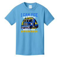 Trucker Truck Truck Driver Pee In A Bottle Basic Youth T-shirt | Artistshot