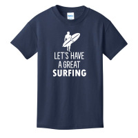 Funny Surfing Basic Youth T-shirt | Artistshot