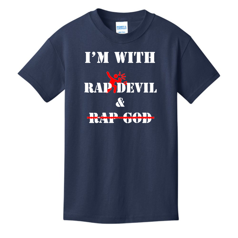 Rap Devil Is My Favorite Funny Rap Basic Youth T-shirt | Artistshot