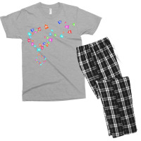 Autism T  Shirt Autism Awareness Dandelion Flowers T  Shirt Men's T-shirt Pajama Set | Artistshot