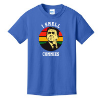 Ronald Reagan I Smell Commies Political Basic Youth T-shirt | Artistshot