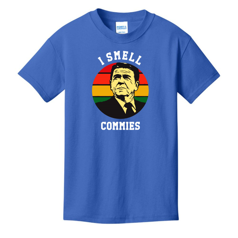 Ronald Reagan I Smell Commies Political Basic Youth T-shirt by THT | Artistshot