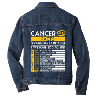 Facts Zodiac Sign Astro Twins Birthday Horoscope Men Denim Jacket | Artistshot