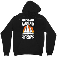 Captain Sailing Boat Boater Sailor Captain 4 Unisex Hoodie | Artistshot