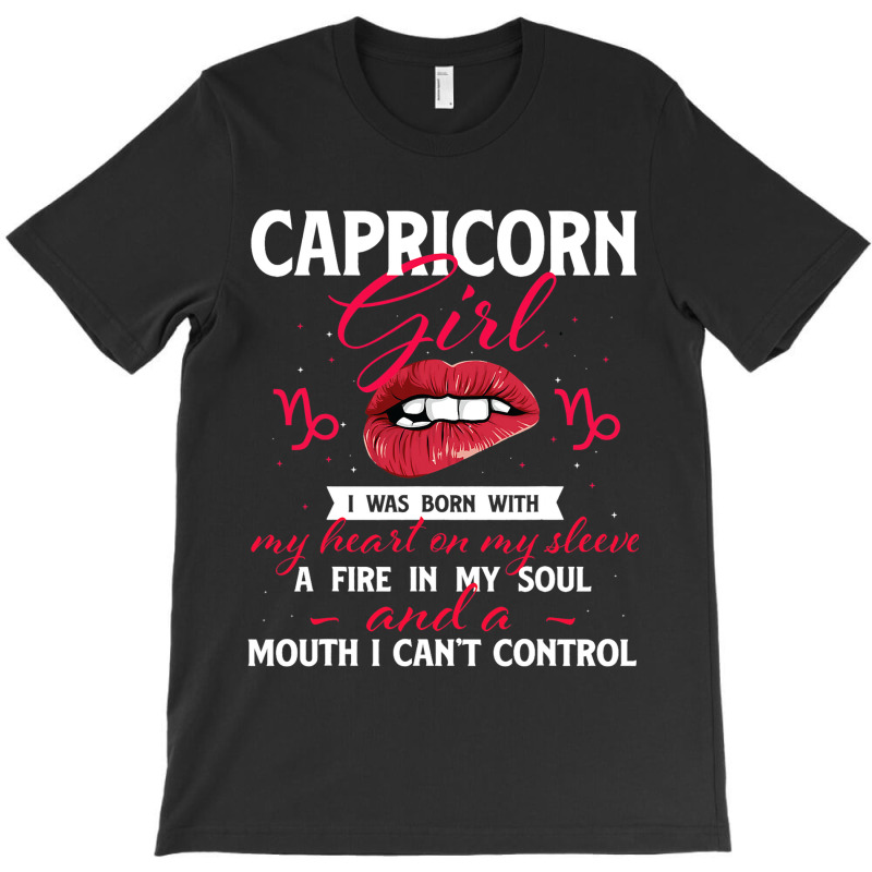 Capricorn Girl Horoscope Astrology Zodiac Sign Bir T-shirt | Artistshot